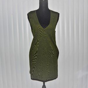 Free People Deep V Mini Dress